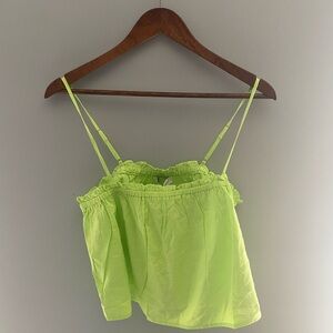 WEWOREWHAT - Ruffle Cami Top
